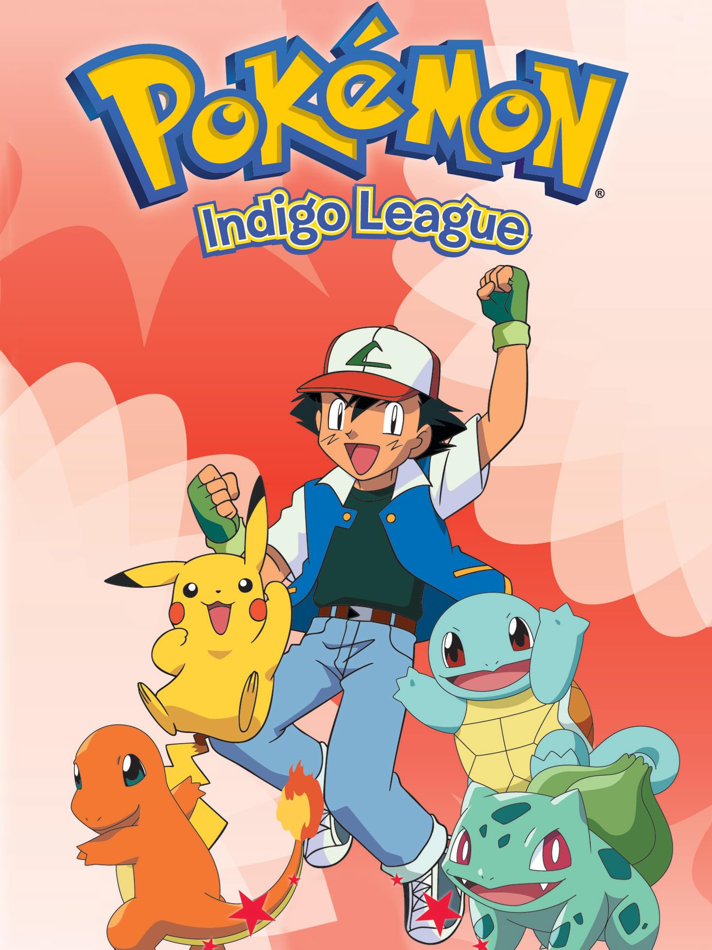 Affiche anime pokémon La Ligue Indigo